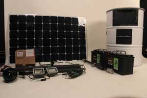 Solar Charging Can contents Solar Charging Can contents
