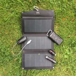 MSC 10W/14W/21W CIGS Expedition 5V Folding Solar Panel Charger 